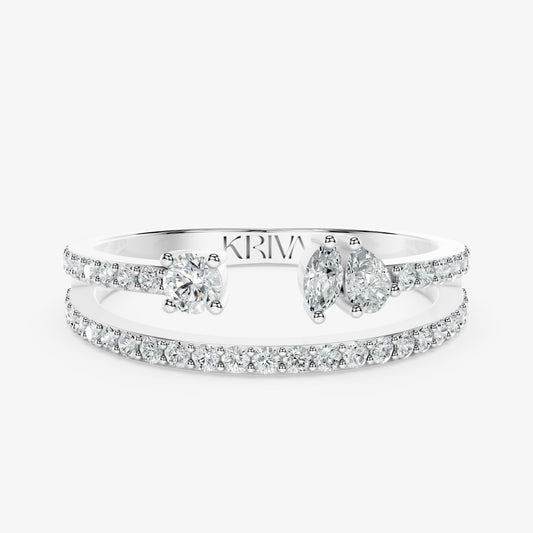 Confluence Diamond Ring