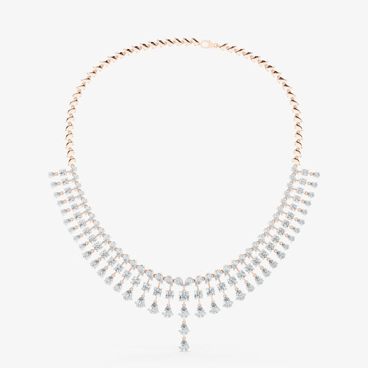 Frostfall Diamond Necklace