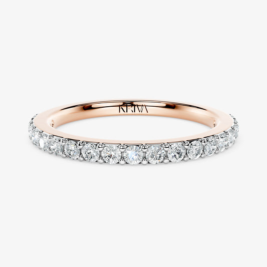 Evara Diamond Crest Band
