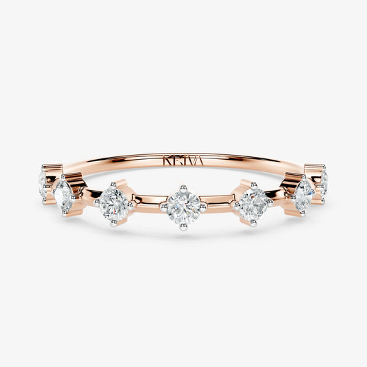 Seven-Stone Diamond Ring