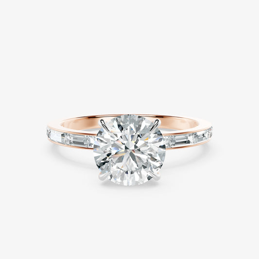 Elowyn Baguette Diamond Accent Ring