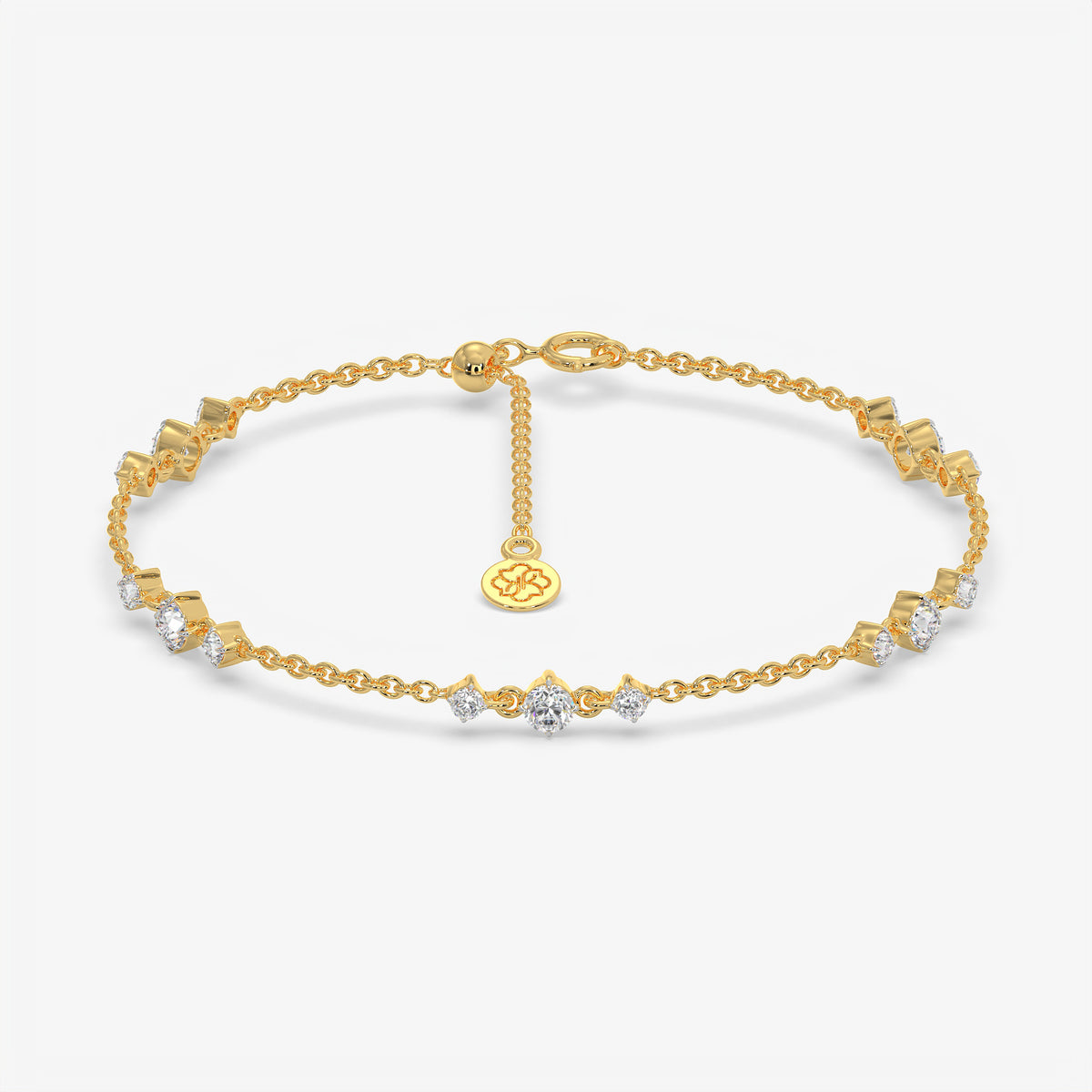 Starlight Diamond Station Bracelet