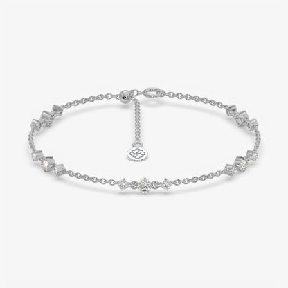 Starlight Diamond Station Bracelet