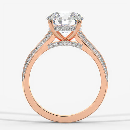 Duetta Solitaire Diamond Ring
