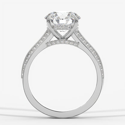 Duetta Solitaire Diamond Ring