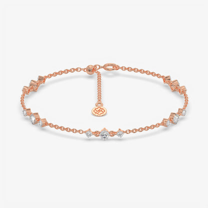 Starlight Diamond Station Bracelet