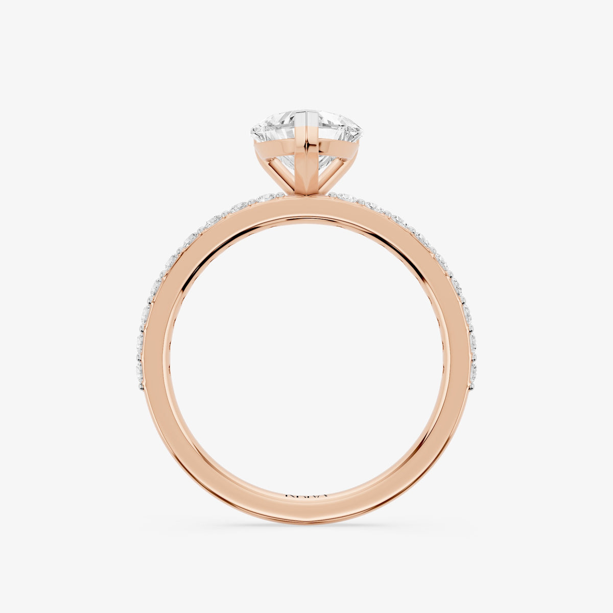 Heartline solitaire Diamond Ring
