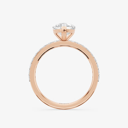 Heartline solitaire Diamond Ring