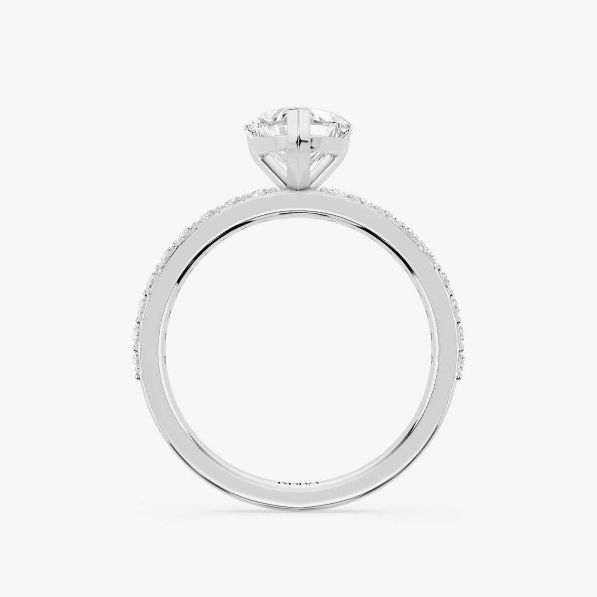 Heartline solitaire Diamond Ring