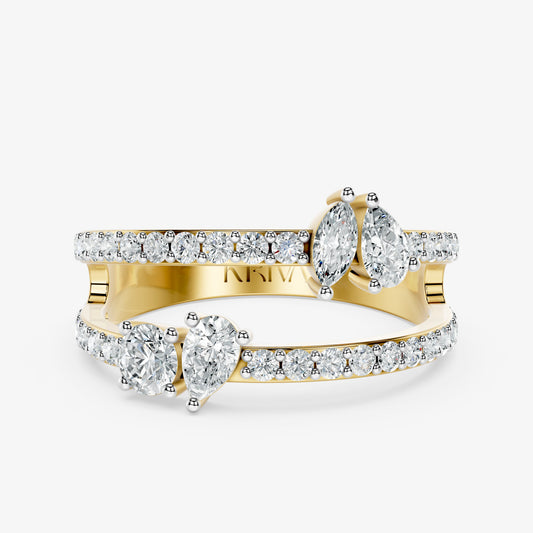 Orbiting Grace Diamond Ring