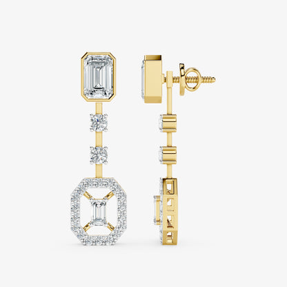 Regalia Diamond Drop Earrings