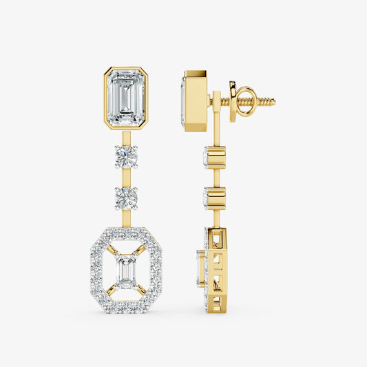 Regalia Diamond Drop Earrings