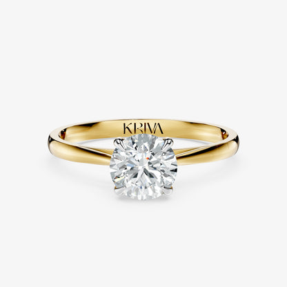 Elysian Solitaire Diamond Ring