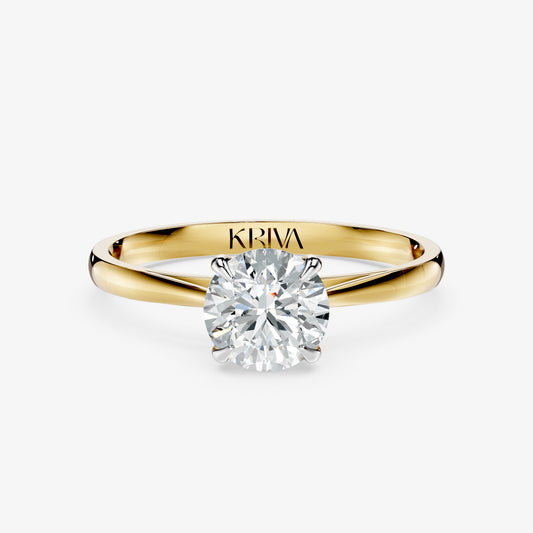 Elysian Solitaire Diamond Ring