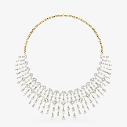 Aurora Veil Diamond Necklace