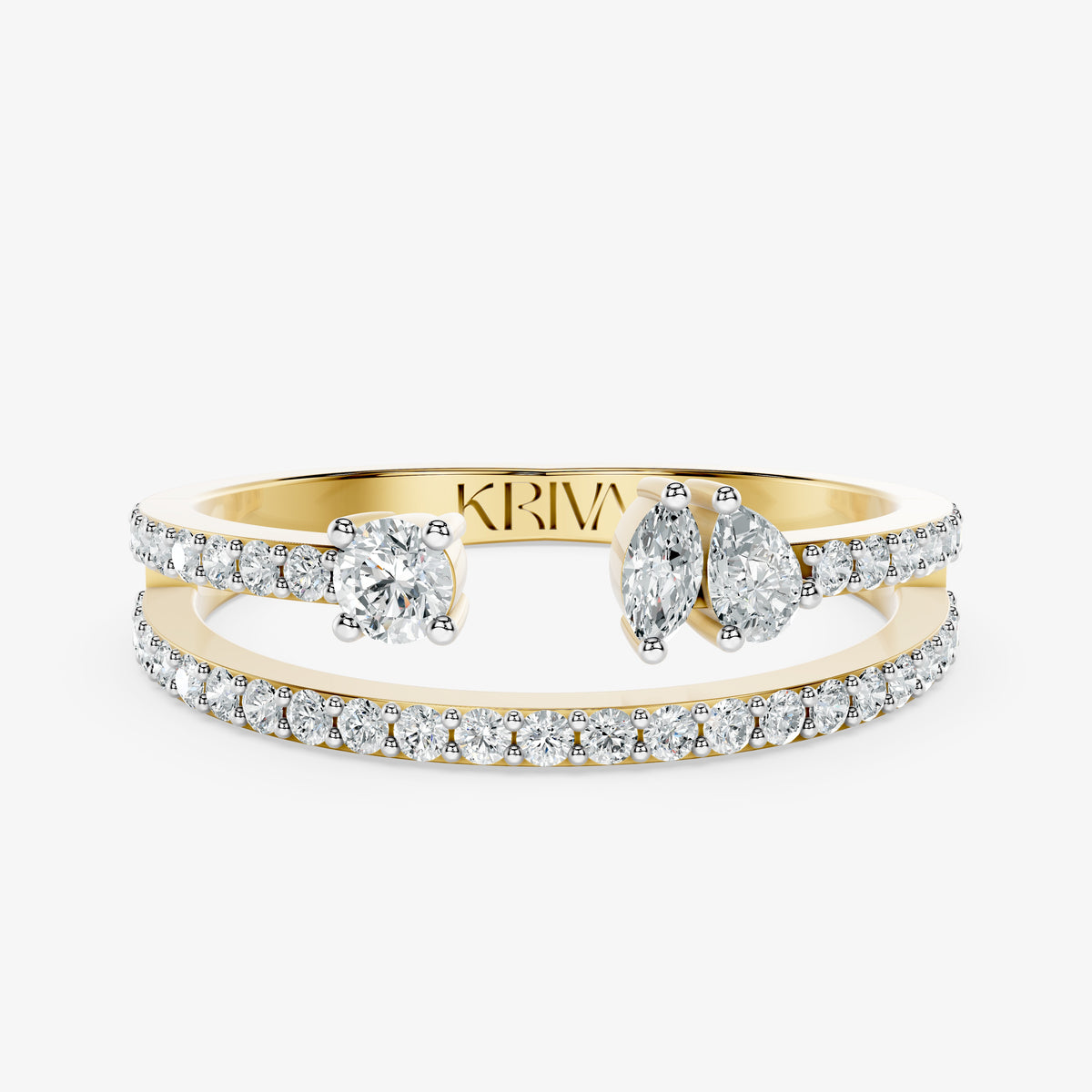 Confluence Diamond Ring