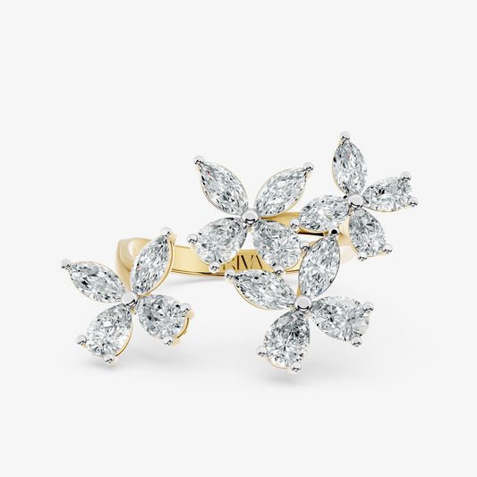 Floral Reverie Diamond Ring
