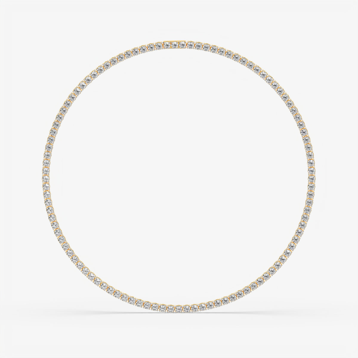 Classic Diamond Tennis Necklace