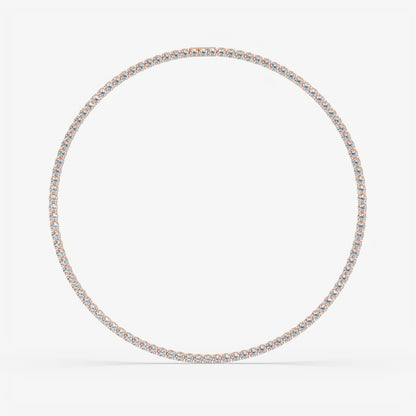 Classic Diamond Tennis Necklace