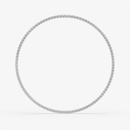 Classic Diamond Tennis Necklace