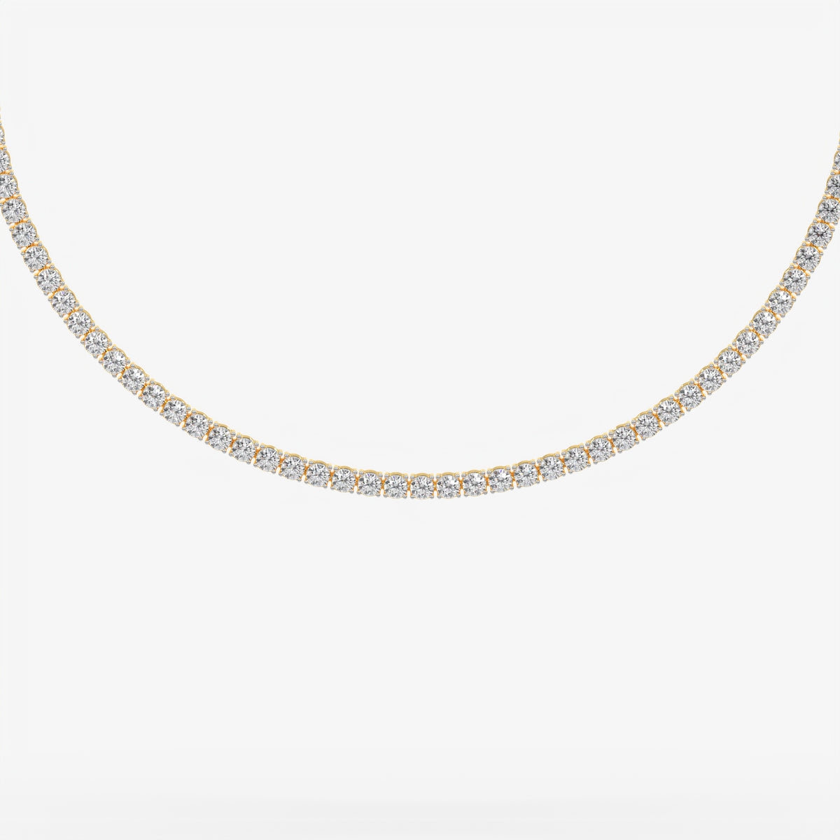 Classic Diamond Tennis Necklace