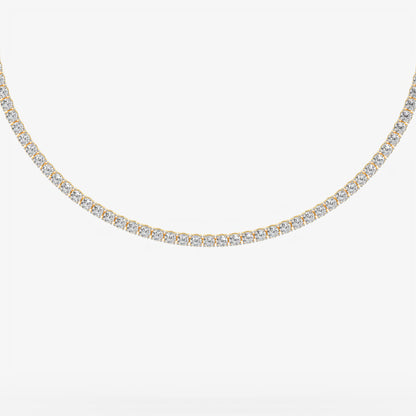 Classic Diamond Tennis Necklace