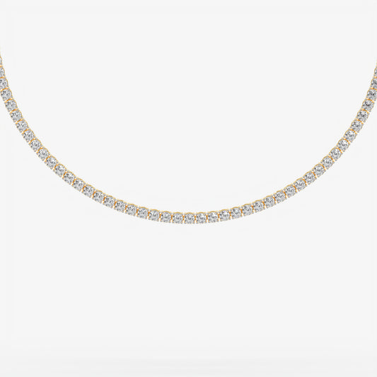 Classic Diamond Tennis Necklace