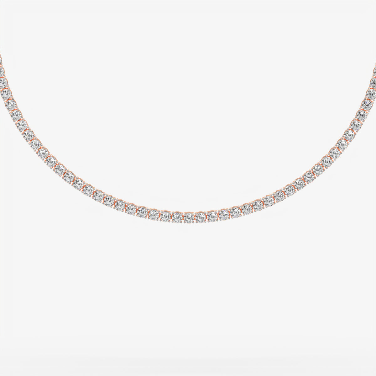 Classic Diamond Tennis Necklace