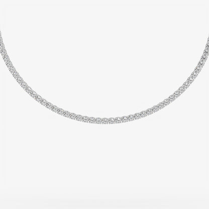Classic Diamond Tennis Necklace