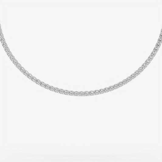 Classic Diamond Tennis Necklace