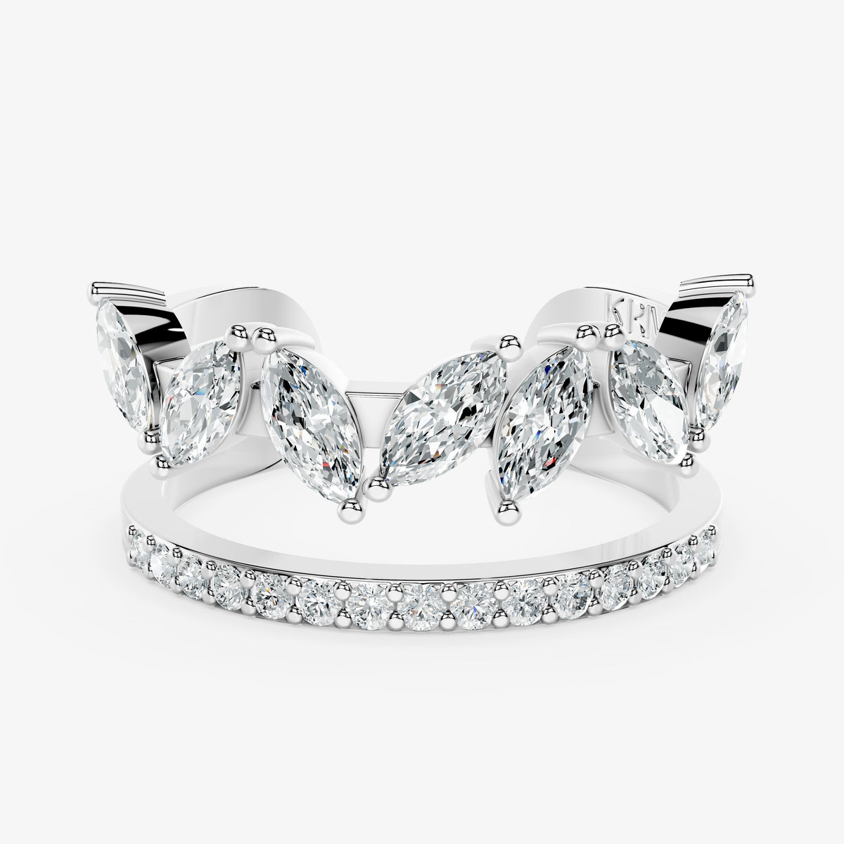 Dual Essence Diamond Ring