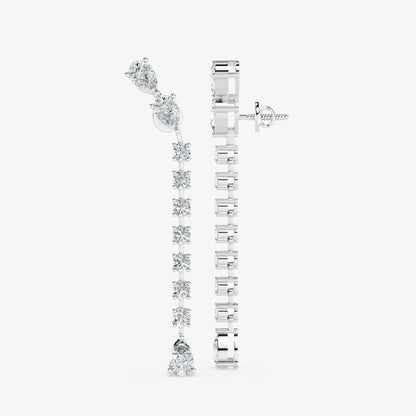 Serein Diamond Drop Earrings