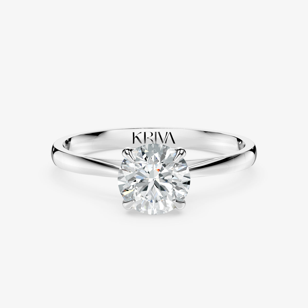Elysian Solitaire Diamond Ring