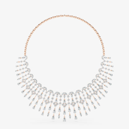 Aurora Veil Diamond Necklace