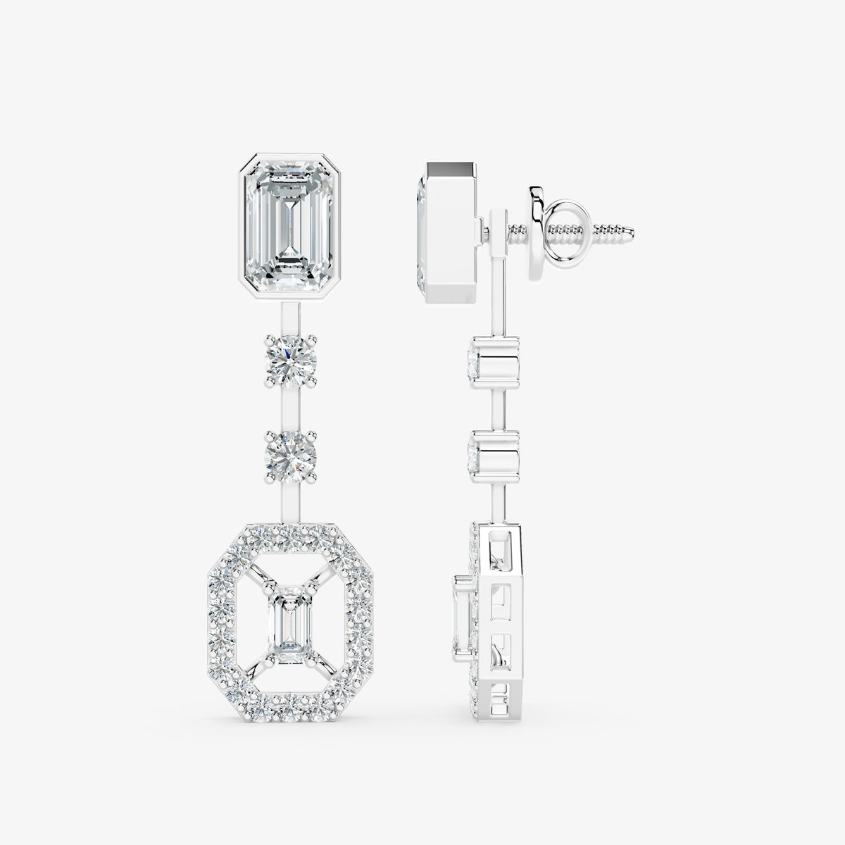 Regalia Diamond Drop Earrings
