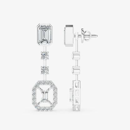Regalia Diamond Drop Earrings