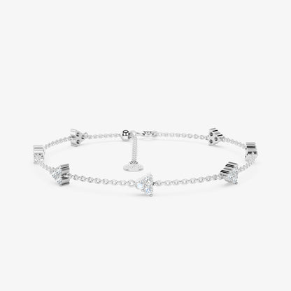 Star Dust Diamond Chain Bracelet