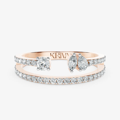 Confluence Diamond Ring