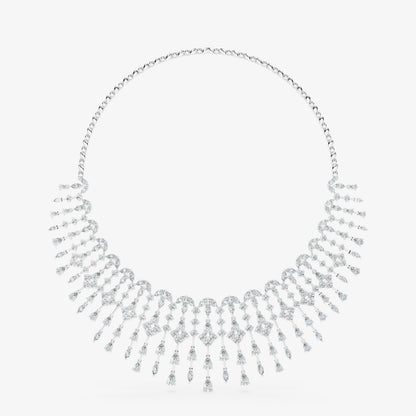 Aurora Veil Diamond Necklace