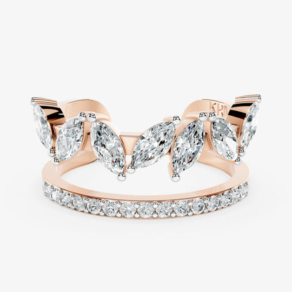 Dual Essence Diamond Ring