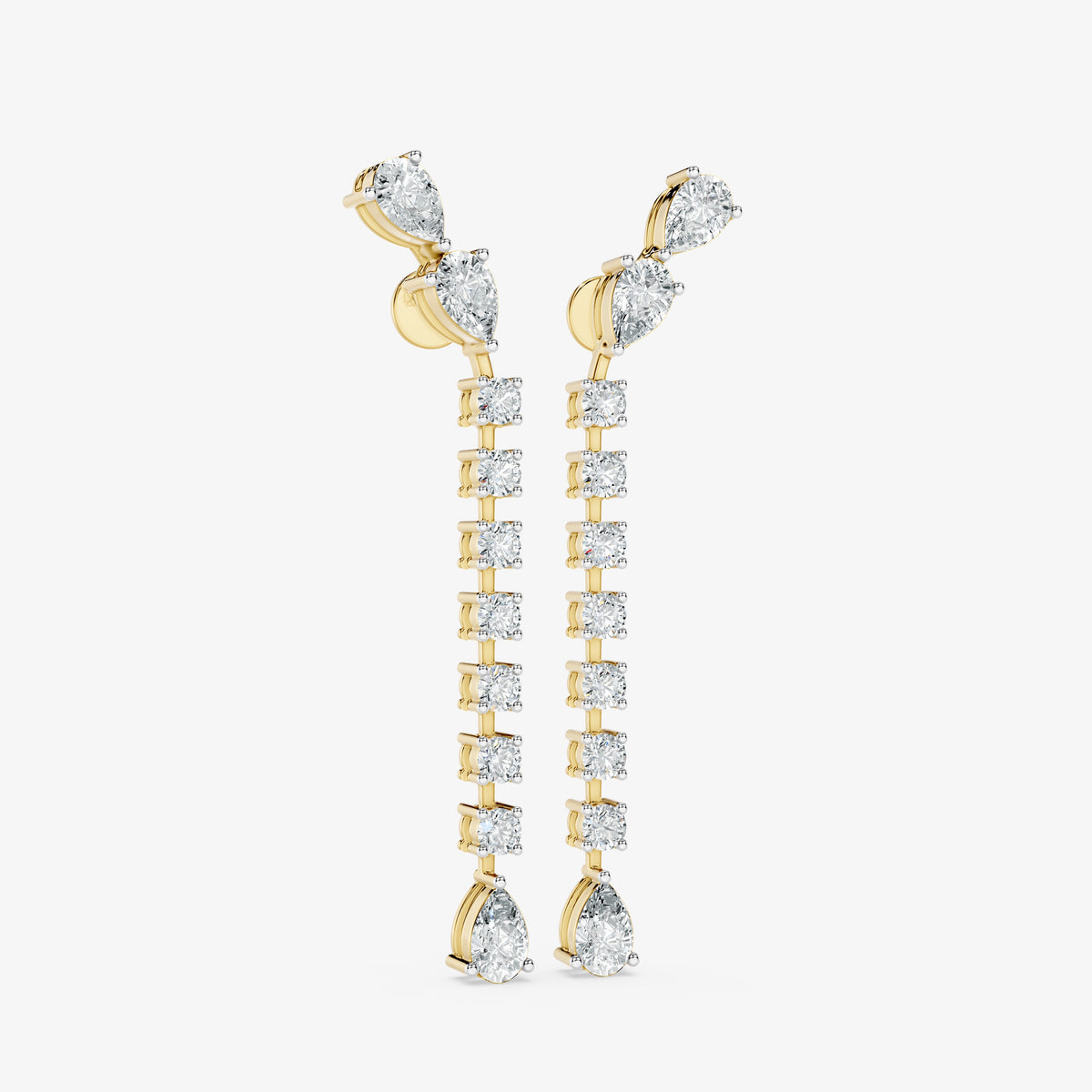 Serein Diamond Drop Earrings