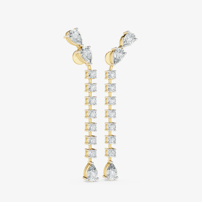 Serein Diamond Drop Earrings