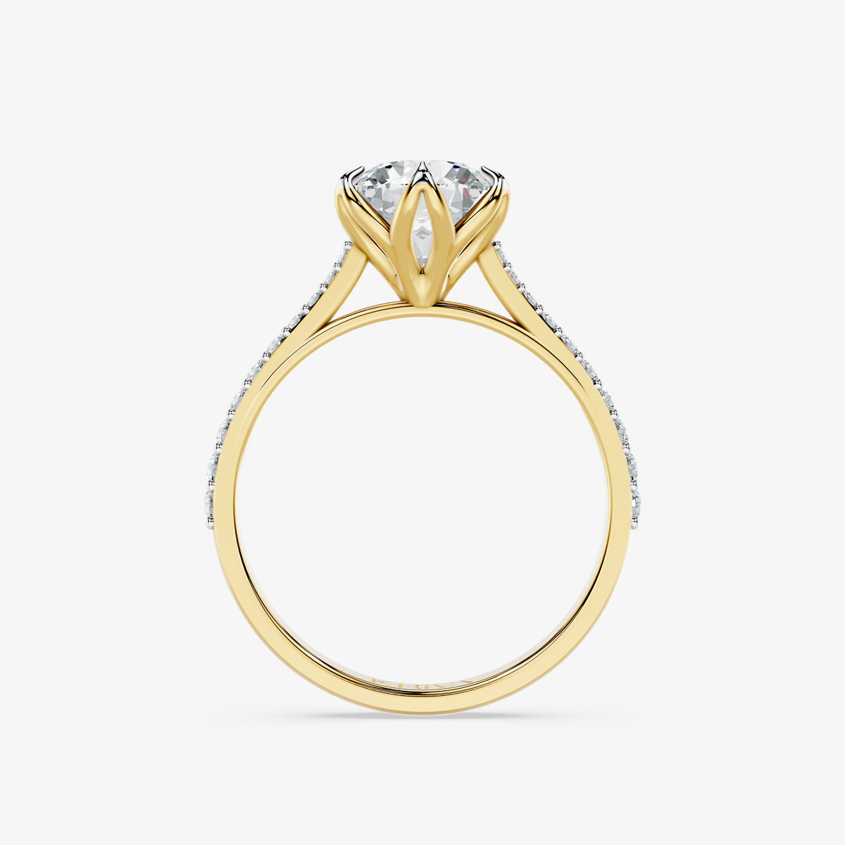 Lustre Crest Diamond Ring