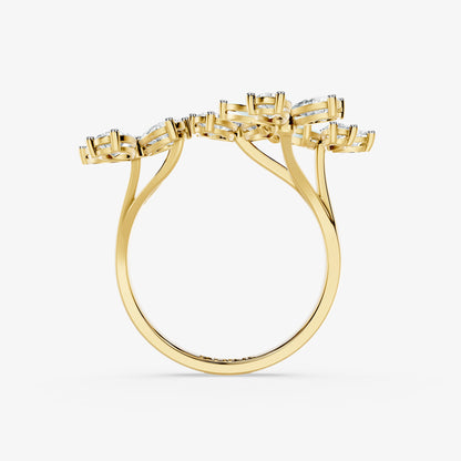 Floral Reverie Diamond Ring