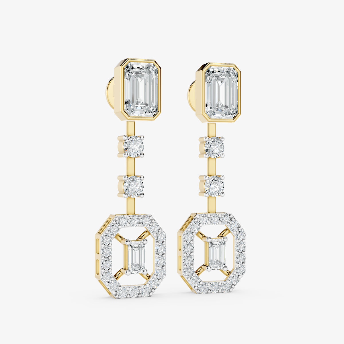 Regalia Diamond Drop Earrings