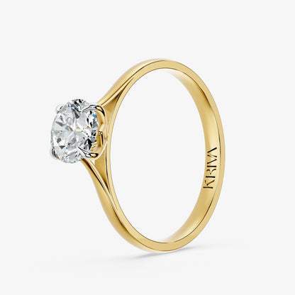 Elysian Solitaire Diamond Ring