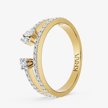 Confluence Diamond Ring
