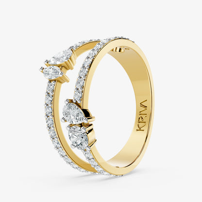Orbiting Grace Diamond Ring