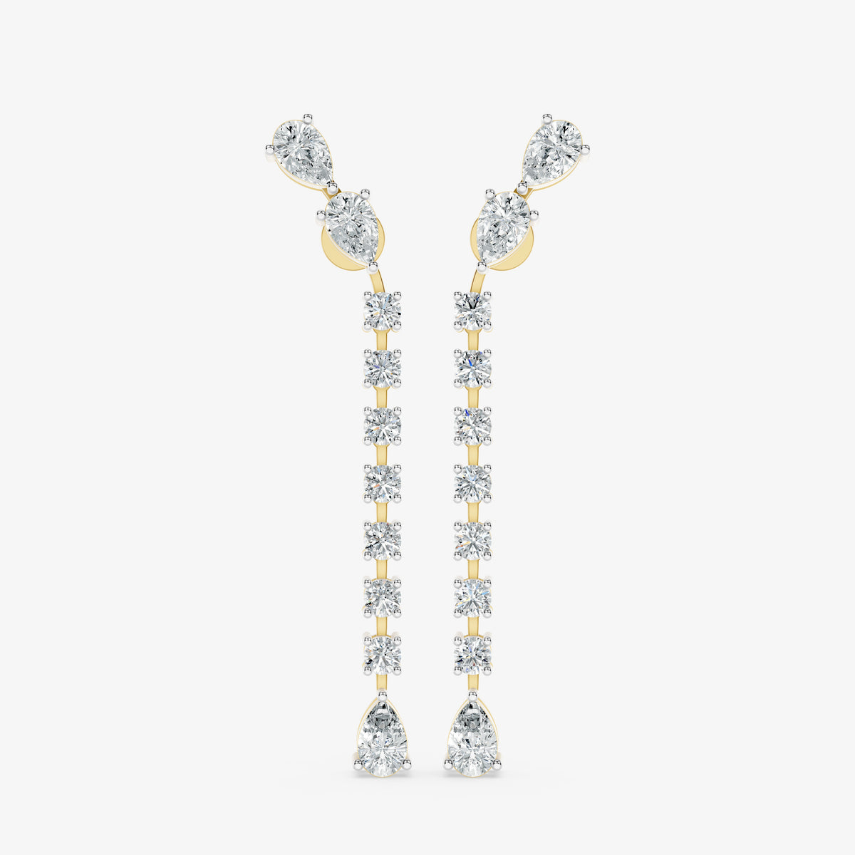 Serein Diamond Drop Earrings