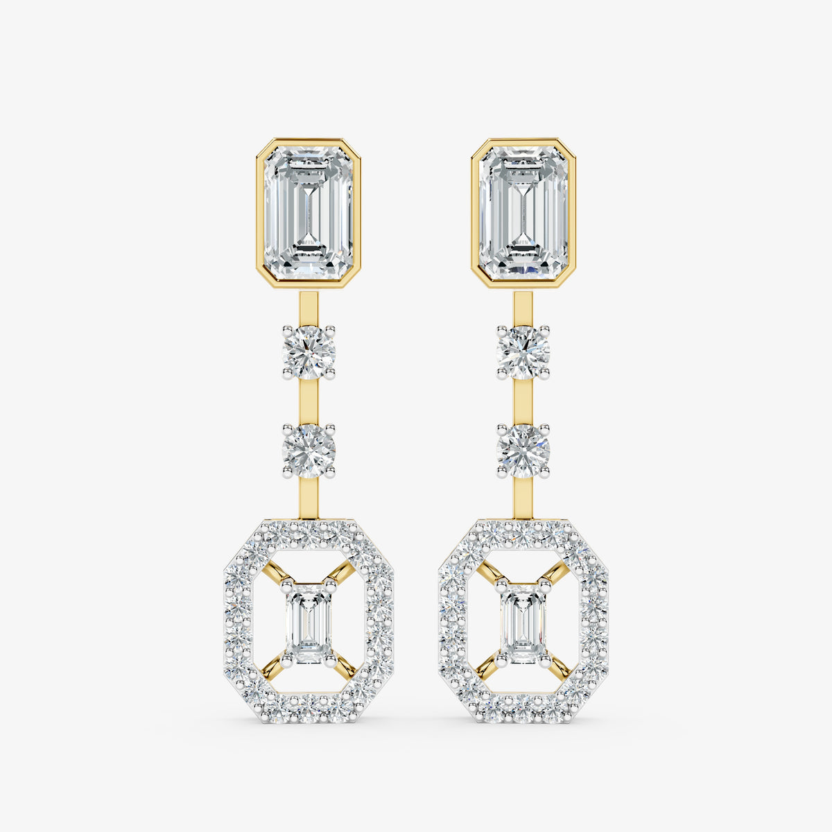 Regalia Diamond Drop Earrings